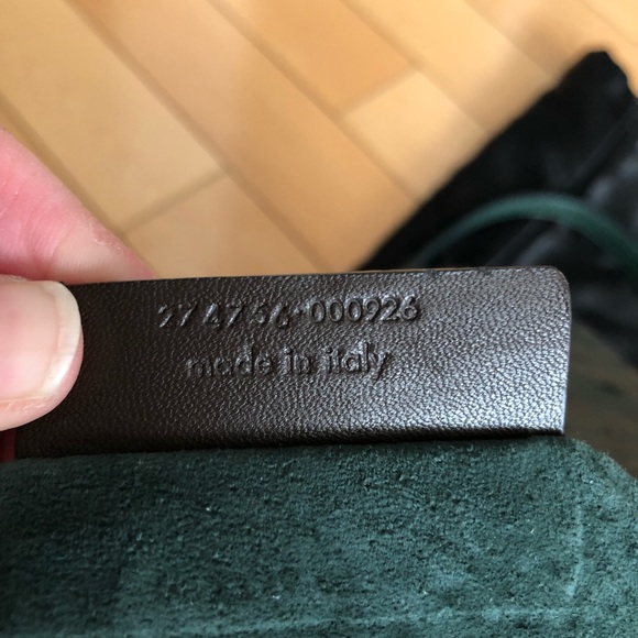 YSL Forrest green ostrich opium bag - Picture 8 of 8